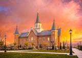 Provo City Center Temple - Fall Sunset