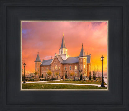 Provo City Center Temple - Fall Sunset