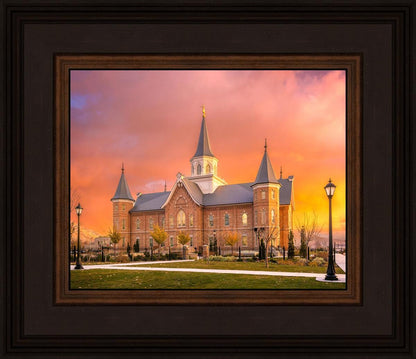 Provo City Center Temple - Fall Sunset