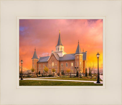 Provo City Center Temple - Fall Sunset