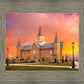 Provo City Center Temple - Fall Sunset