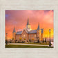 Provo City Center Temple - Fall Sunset