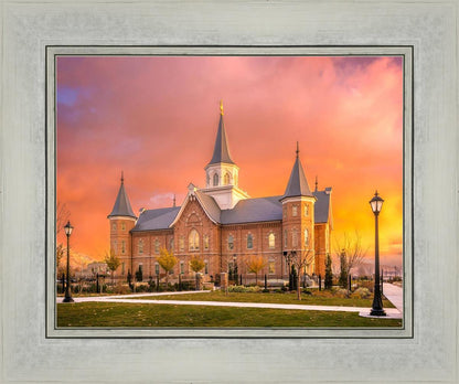 Provo City Center Temple - Fall Sunset