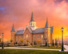 Provo City Center Temple - Fall Sunset