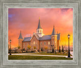 Provo City Center Temple - Fall Sunset