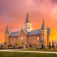 Provo City Center Temple - Fall Sunset