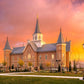 Provo City Center Temple - Fall Sunset