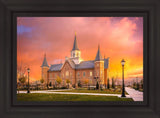 Provo City Center Temple - Fall Sunset