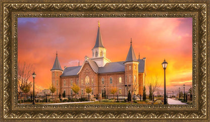 Provo City Center Temple - Fall Sunset