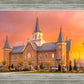 Provo City Center Temple - Fall Sunset