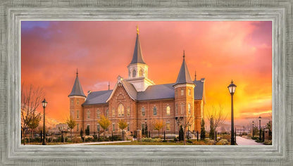 Provo City Center Temple - Fall Sunset
