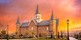 Provo City Center Temple - Fall Sunset