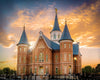 Provo City Center Temple - Golden Sunset