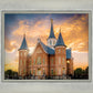 Provo City Center Temple - Golden Sunset