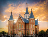 Provo City Center Temple - Golden Sunset