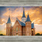 Provo City Center Temple - Golden Sunset