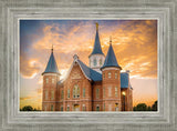 Provo City Center Temple - Golden Sunset