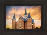 Provo City Center Temple - Golden Sunset