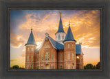 Provo City Center Temple - Golden Sunset