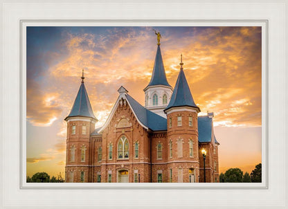 Provo City Center Temple - Golden Sunset