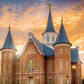 Provo City Center Temple - Golden Sunset