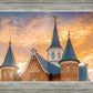 Provo City Center Temple - Golden Sunset