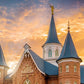 Provo City Center Temple - Golden Sunset