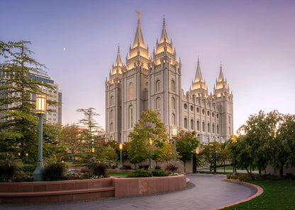 Salt Lake Evening Lights