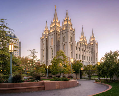Salt Lake Evening Lights