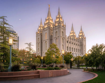 Salt Lake Evening Lights