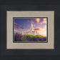 Payson Temple Blooming Lavender