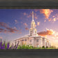 Payson Temple Blooming Lavender