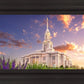 Payson Temple Blooming Lavender