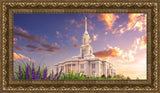 Payson Temple Blooming Lavender