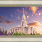 Payson Temple Blooming Lavender