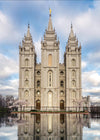 Salt Lake Reflecting Eternity