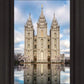 Salt Lake Reflecting Eternity