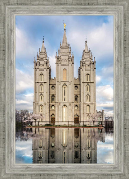 Salt Lake Reflecting Eternity