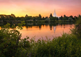 Idaho Falls Temple - Reflective Sunrise