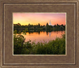 Idaho Falls Temple - Reflective Sunrise