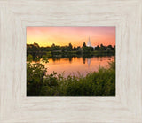 Idaho Falls Temple - Reflective Sunrise