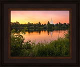 Idaho Falls Temple - Reflective Sunrise