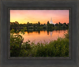 Idaho Falls Temple - Reflective Sunrise