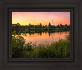 Idaho Falls Temple - Reflective Sunrise