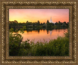 Idaho Falls Temple - Reflective Sunrise