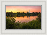 Idaho Falls Temple - Reflective Sunrise