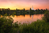 Idaho Falls Temple - Reflective Sunrise