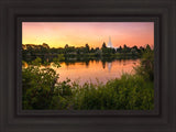 Idaho Falls Temple - Reflective Sunrise