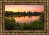 Idaho Falls Temple - Reflective Sunrise