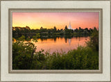 Idaho Falls Temple - Reflective Sunrise